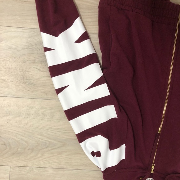 VS PINK FULL ZIP HOODIE - Picture 4 of 4